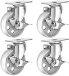 4 All Steel Swivel Plate Caster Whe