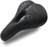 HUGEOAKS Bike Seats for Men and Women, Comfortable Bicycle Seat with Shock-Absorbing Ball, Bike Saddle, Bike Seats for Mountain Bike, Road Bike, Exercise Bike, DH, BMX (Touring)