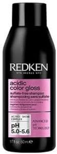 Redken Acidic Color Gloss Sulfate-Free Shampoo for Color Protection and Shine To Help Extend Color & Shine for Color-Treated Hair