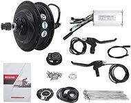 E-Bike Conversion Kit, 36V 500W Electric Rear Wheel Conversion Kit Electronic Bike Rear Wheel Hub Motor Set with KT‑900S Display Meter for 12G Wheel(26in)