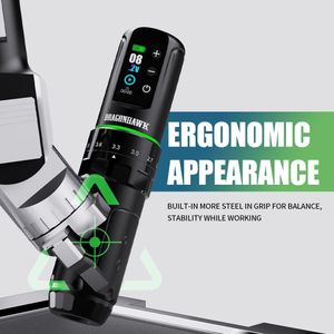 Dragonhawk L3 Cordless Tattoo Kit – Wireless Rotary Machine Set