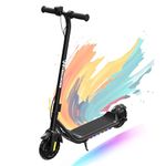 EVERCROSS E6 Electric Scooter for Kids, 7" Lightweight E-Scooter for Ages 6-12, Electric Scooter with A Range of Up to 20 km and 7-Color Lights, 3 Speed Modes (8, 12, 16 km/h)