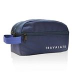 TRAVALATE Solid 9 Cms Cosmetic Pouch (M_TR137T_Blue)