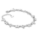 Simple Cute Mickey Bracelet for Women 925 Sterling Silver Adjustable Charm Jewelry Gift Birthday Gift For Women Wife Girls Her (Fashion design)