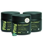 Fitty GLP-1 Daily Weight Loss Supplement | Reduces Hunger & Supports Fat Loss | 100% Natural & Plant-Based | Metabolism Boost & Balanced Blood Sugar Levels | For Men & Women | 90 Capsules