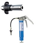 Macnaught Heavy-Duty Pistol Grip Grease Gun with 10 Year Performance Warranty. Includes Our Patented KYPLUS® Locking Grease Coupler (Locks on Tight, Won't Leak!)