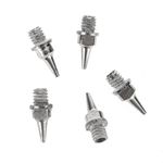 Imported Nozzle Replacement Stainless Steel 0.2mm for Airbrush 5Pcs