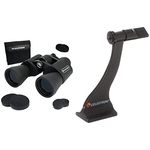 Celestron UpClose G2 10x50 Porro Binocular (Black) + Binocular Tripod Adapter