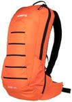 KLYMIT Echo 12L Hydration Pack | Hiking Backpack with 3 Liter Hydration Bladder and Large Storage Compartment — Orange/Black