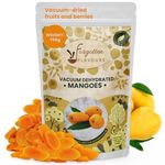 Forgotten Flavours - Dried Mango Candy | Vacuum Dehydrated from Real & Fresh Mangoes | Sweet Dry Mango/Aam Candy | 150 gms | Pack of 1 | No Preservatives | No Sulphur