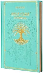 Self-Care Journal for More Happiness, Optimism, Affirmation & Reflection, Gratitude Journal with Guided Prompts, Inspirational Quotes, Mood Tracker, Undated Daily Journals for Women & Men (Green)