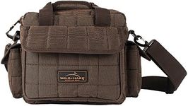 Wild Hare Shooting Gear Premium Sporting Clays Bag, Hedgetweed Brown, Dimensions: 10.5"D x 16"W x 9"H, Model: WH-202P-HB