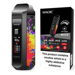 Genuine SMOK RPM40 Kit The Real Pod Mod BE Cigarette Vape Starter Kit 1500mAh SMOK RPM 40 No Nicotine (Black 7 Color)