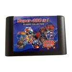 Hycus Super Cartridge 480 in 1 Multi Games Cartridge for Sega Genesis Mega Drive 16Bit Game Consoles