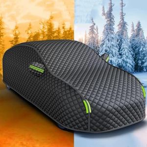 Bâche Voiture Extérieur Anti Grêle pour BMW 1 Series,Housse Protection Anti-grêle Totale Contre Les Intempéries Contre Pluie Soleil Poussière Coton épais