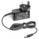 KFD 12V AC DC Adapter Charger for Yamaha PSR-F52 PSR-E373 PSR-E473 PSR-210 PSR-78 P-145 PA-130 PA-150 P-45 PA-3b PA-3c PA-5d EZ-300 Digital Keyboard Electric Piano Power Supply Cord Battery Charger