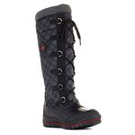 Cougar Women's Canuck-VN Black Plaid Boots 6 M