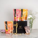 Lo! Foods Assorted Keto Snacks Gift Hamper with Premium Keto Chocolate Bar (680g)