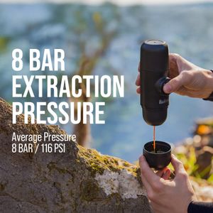 WACACO Minipresso GR Portable Espresso Maker – Compact Manual Coffee