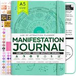 Daily Self Care & Manifestation Journal - A 5 Minute Journal, A 90 Days Planner, Creating Your Dream Life, Positivity, Affirmation & Gratitude Journal, Vision Board, Guided Journal - Undated Planner