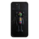 DOWINTIGER Compatible with iPhone 14 Pro Max Case for Boys Men, Kawaii Cool 3D Cartoon Street Fashion Shockproof Protection TPU and IMD Protective Designer Case for iPhone 14 Pro Max - Black