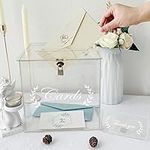 Wedding Card Box Kit Acrylic Clear 