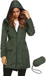 LOMON Womens Lightweight Raincoat H