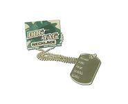 Bristol Novelty BA028 Dog Tag Necklace, Mens, One Size