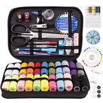 TALERLUV Needle and Thread Sewing Kit for Adults, Basic Hand Sewing Starter Set for Beginner, Travel, Small Fixes and Emergency Repairs, DIY Sewing Tools Supplies