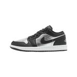 Nike Womens WMNS Air 1 Low SE DA5551 001 Silver Toe - Size, Black/Metallic Silver/White, 5 UK