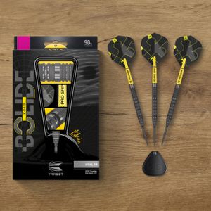 Target Bolide Void 90% Tungsten Darts, 23g – Precision Steel Tip