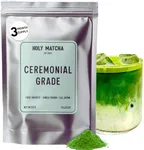 Holy Matcha Ceremonial Green Tea Powder from Kyoto Japan | Antioxidant Superfood with L-Theanine for Natural Energy & Focus 80 Servings