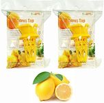 EcoJeannie 2 Pack Citrus Tap Portable Lemon Juicer Faucet (Patent Pending) Lime Squeezer Juice Extractor- BPA Free Hormone Free