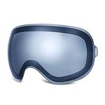 VANRORA X-Mag Ski Goggles Replacement Lens, Extra Snowboard Goggles Lens, Anti-Fog & 100% UV Protection