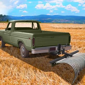 GAOMON Manual Implement Lift for ATV/UTV with 1-Point Lift System, Fits 2-Inch Receiver, 50-Inch Width, Black