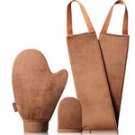 EUPHNY Self Tanner Mitt - Tanning Mitten with 【US Patent】 Self Tanning Mitt, Back Mitt, Finger Mitt, 3 Set Tanning Mitts Self Tanner, Tan Mitt, Tanning Mit, Tan Mitts, Self Tanner Mitt Self Tanner