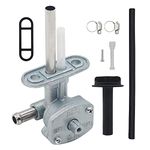 Petcock Fuel Valve Kit for Yamaha Kodiak Grizzly 400 450 with Knob Lever YFM400 YFM450 5GH-24500-10-00