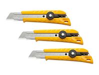 OLFA 5003 L-1 18mm Ratchet-Lock Heavy-Duty Utility Knife (3)