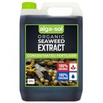 ALGA-SOL Cold Press Concentrate Seaweed Extract Ascophyllum Seaweed Extract 5Ltr Biostimulant Fertiliser Fertilizer Seaweed Plant Feed Organic Fertiliser Fertilizer