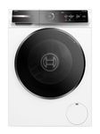 Bosch WGB256A1GB Series 8, Free-Standing Washing Machine, A Rated, Front Loader, 10kg, 1400 rpm Spin Speed, Iron Assist, Speed Programme, I-Dos Automatic Dosing, White