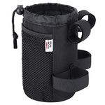 kemimoto Bike Cup Holder, Handlebar Water Bottle Holder with Mesh Pockets Oxford Fabric Bicycle Drink Holder for Mountain Bike Road Kids Bikes e-Bike Cruiser Wheelchair Scooter up to 32oz