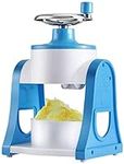 Shaved Ice Machine Hand Crank Slush Machine for Snow Cone Margarita Frozen Cocktails Healthy Snacks with Organic Sugar Free Flavor