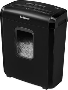 Fellowes Powershred 6M Shredder – 6-Sheet Cross-Cut Paper Shredder