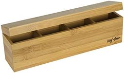 LEAF & BEAN D8075 Bamboo Tea Box