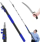 SKGPOLE 26FT Reach Pole Saws for Tree Trimming, Manual Pruning Pole Saw with 5-20FT Telescoping Extension Pole, Tree Pruner Tree Trimmer with 19" 3X Detachable Saw for Yard Garden Trees Palms Shrubs