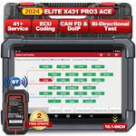 LAUNCH X431 PRO3 ACE Diagnostic Tool with Bluetooth DBS car VII, Topology Mapping, Online Coding, CANFD&DoIP, 39+ Services, AutoAuth FCA SGW, HD Trucks Scan, IMMO, Vehicle Scan Tool