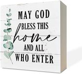 Christian Sign, Wooden Box Sign Des