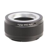 FOTGA Lens Mount Adapter Ring for M42 42mm Screw Mount Lens to Z-Mount Mirrorless Camera, Compatible with Nikon Z50 Z30 Z9 Z8 Z7II Z6II Z7 Z6 Z5 Zf Zfc Full Frame Mirrorless Camera