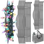 RUODON 12 Pack Christmas Lights Sto