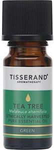 Tisserand - Tea Tree Ethically Harvested Essential Oil - Massage, Aromatherapy, Diffuser and Skin Oil with Vibrant and Green Aroma - 100% Natural Pure - 9ml